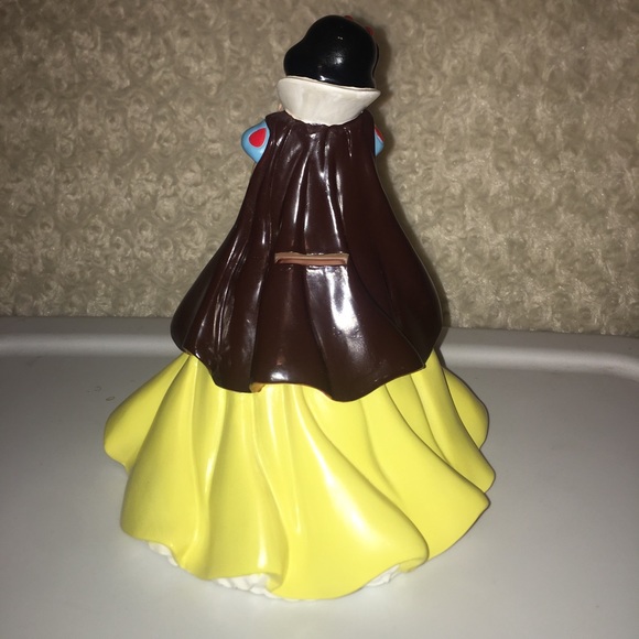 VINTAGE VINYL AUTH DISNEY SNOW WHITE BANK MINT - Picture 9 of 16